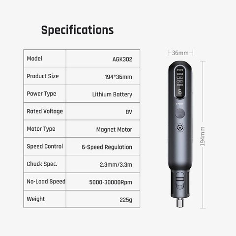 Шлифовальная машина Greenworks AGK302, 52 in 1, 80W Превью 4