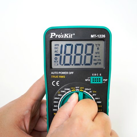 Цифровий мультиметр Pro'sKit MT-1226 Прев'ю 1