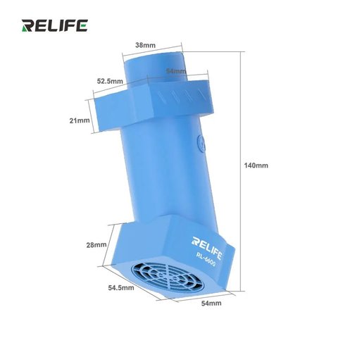 Витяжка диму RELIFE RL-6600, для мікроскопа, Type-C Прев'ю 5