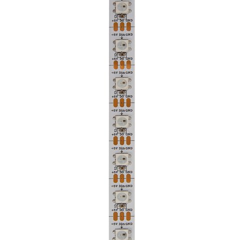 LED Strip SMD5050, WS2812B (white, with controls, IP20, 5 V, 60 LEDs/m, 5 m) Preview 1