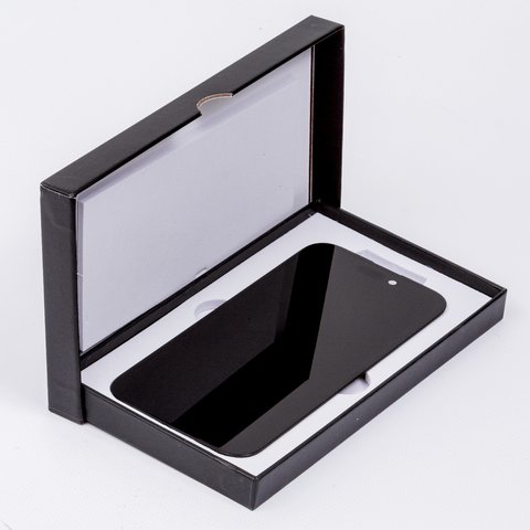 LCD compatible with iPhone 16, (black, with frame, HC, without IC, (OLED), GX OEM hard) Preview 2