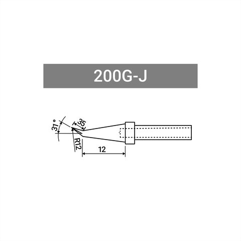 Soldering Iron Tip Quick 200G-J Preview 1