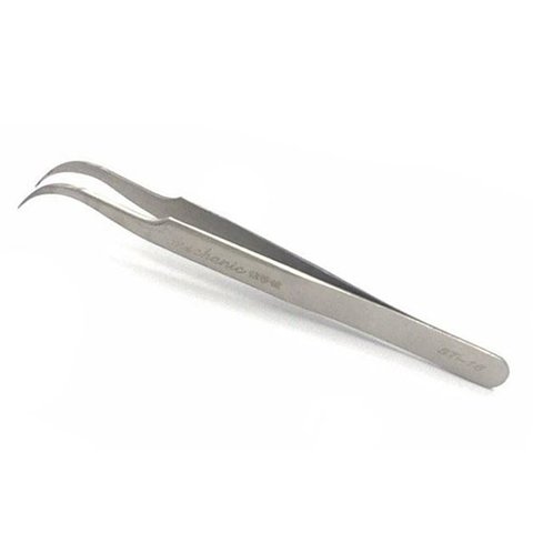 Mounting Tweezers Mechanic ST-15, (curved, 115 mm, C-grade high quality) Preview 2
