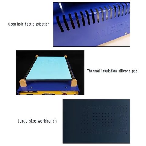 LCD Touch Screen Glass Separator Mechanic 1914, (with vacuum pump, used for screens up to 14") Preview 1