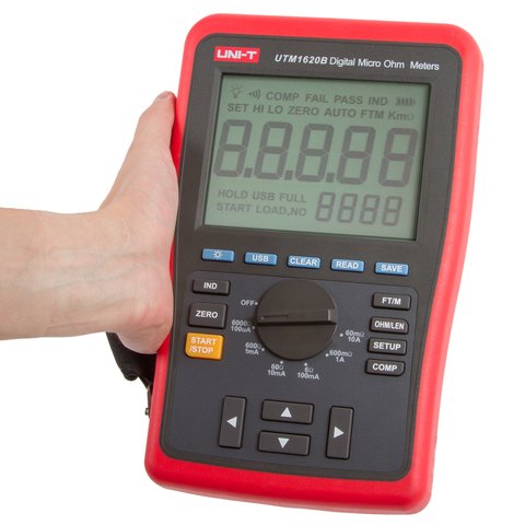 Micro ohmímetro digital UNI-T UT620B Vista previa  4