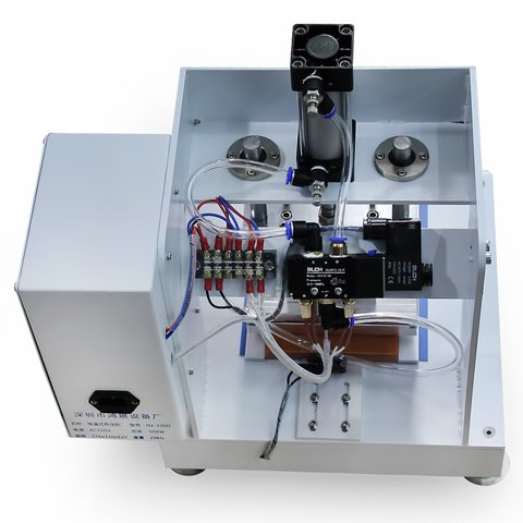 Dispositivos semiautomáticos para pegar el marco AS-654 puede usarse con Apple iPhone 4, iPhone 4S, iPhone 5, iPhone 5C, iPhone 5S, iPhone 6, iPhone 6 Plus, iPhone SE Vista previa  1