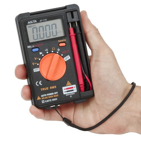 Multímetro digital de bolsillo Accta AT-110 Vista previa  4