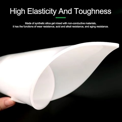 Alfombrilla aislante RELIFE RL-170C, de silicona, 290 mm, 400 mm, 500 °C Vista previa  3