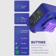 Lámpara ultravioleta Mechanic CUV-3, con un ventilador, con temporizador, con bateria Vista previa  5