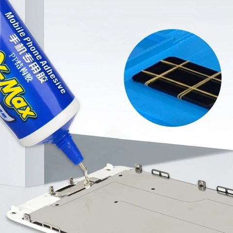 Adhesivos sellador Mechanic X-MAX, para pegar pantallas táctiles, LCD, 15 ml, transparente Vista previa  2