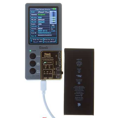 Акумулятор для iPhone 7 Plus, Li-ion, 3,82 B, 2900 мАг, High Copy, original IC, #616-00250 Прев'ю 1