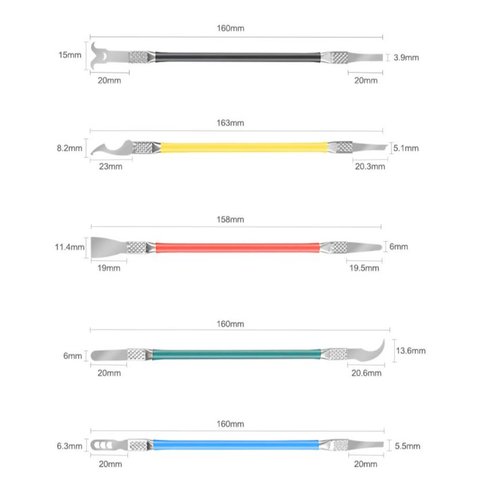 Набор инструментов для разборки мобильных устройств RELIFE RL-049B, 5 in 1 Превью 2