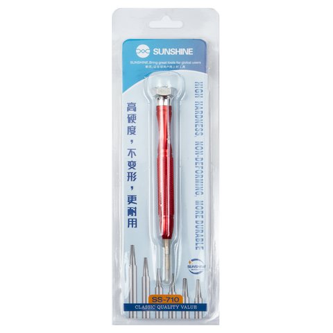 Отвертка трехлепестковая (Tri-Wing) Sunshine SS-710/Y0.6, Tri-Point Превью 2