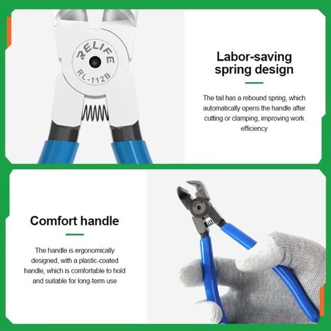 Кусачки RELIFE RL-112B , торцевая, 150 мм Превью 2