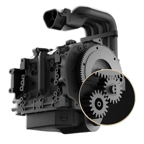 Филамент для 3D-принтера ELEGOO PAHT-CF Black, 1 кг Превью 4