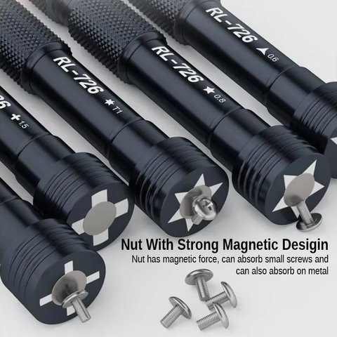 Викрутка "зірочка" RELIFE RL-726 3D/*0.8, Pentalobe Прев'ю 4