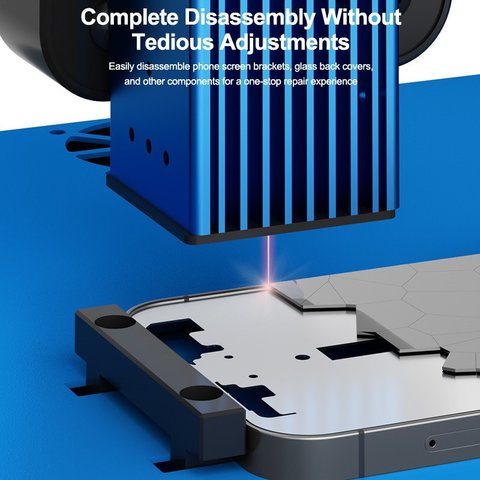 Лазерний сепаратор Sunshine SS-890B Mini, для демонтажу скла корпуса, для гравіювання Прев'ю 5