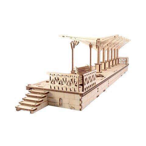 Механічний 3D-пазл UGEARS Перон Прев'ю 1