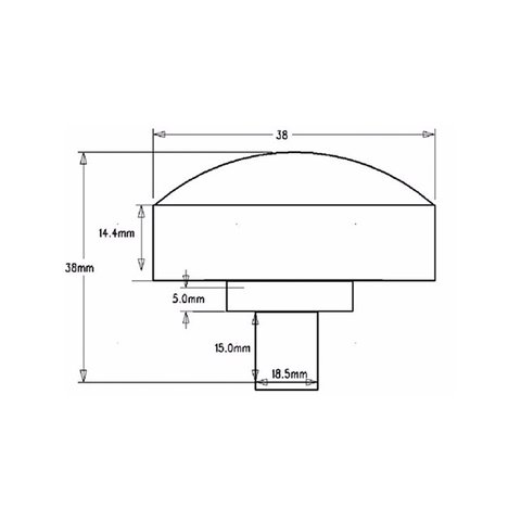 Комплект круглых LED-модулей (полноцветные, 6 светодиодов SMD5050, 38 мм, IP67, 20 шт.) Превью 3