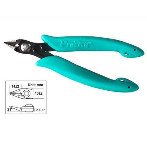 Кусачки Pro'sKit PM-200 для пластика Превью 1