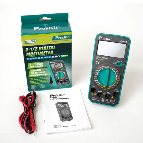Цифровой мультиметр Pro'sKit MT-1226 Превью 2