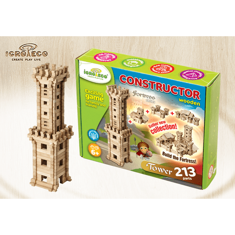 Juego de construcción IGROTECO "Torre" Vista previa  5